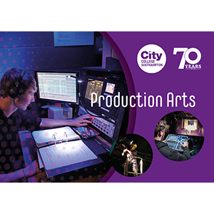 Spotlight on Production Arts brochure cover